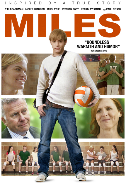 Exclusive: MILES Poster Debut, A Boy on the Girl's Volleyball Team